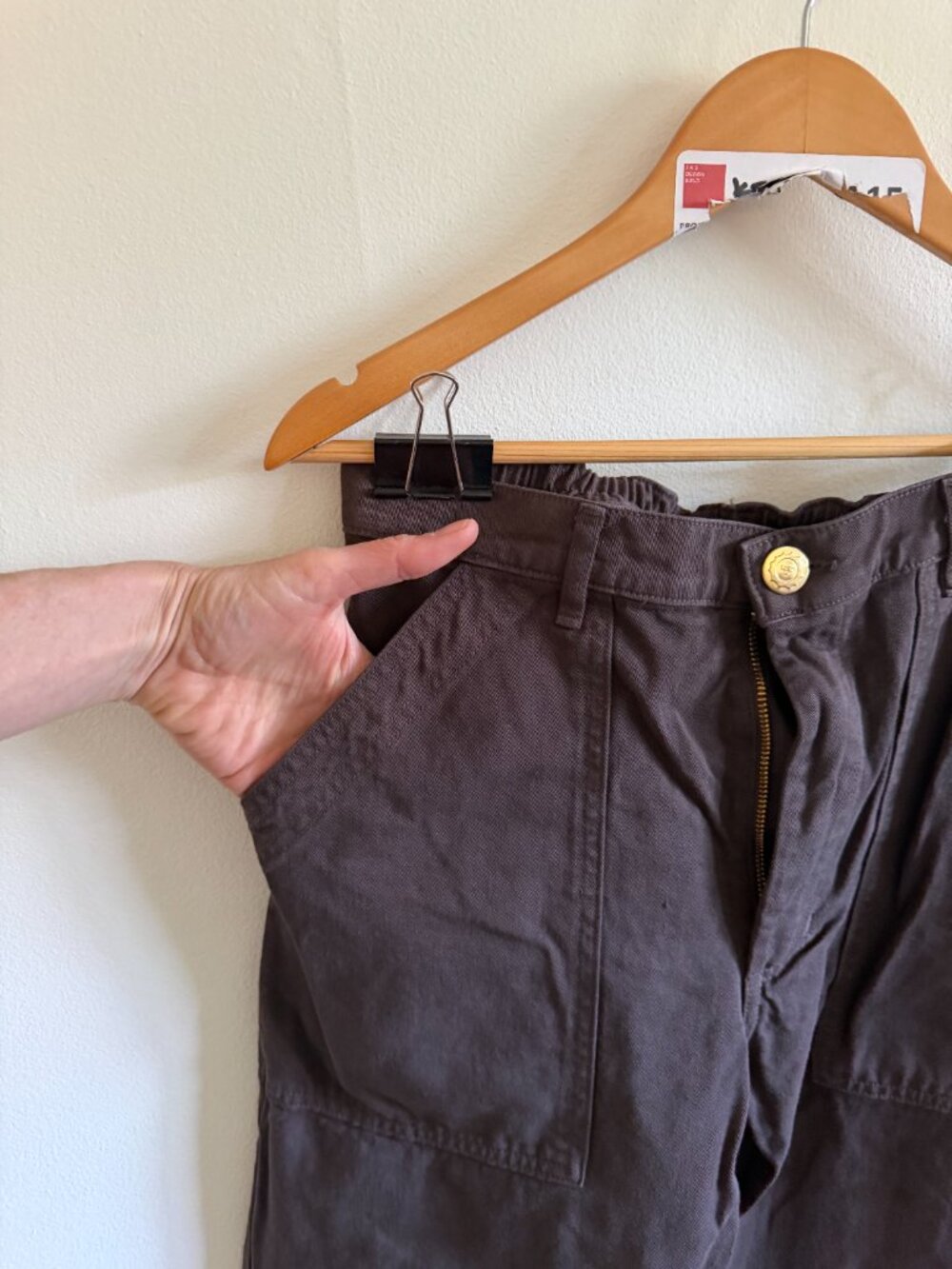 Big Bud Press Work Pants - Espresso Brown Size Small - Picture 3 of 5